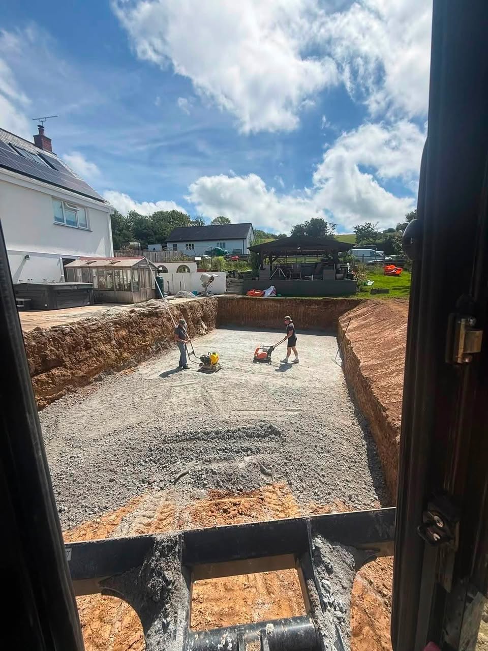 Site preparation work